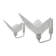 Pair of Murano Glass Wall Lamps by La Murrina, 1980
