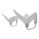 Pair of Murano Glass Wall Lamps by La Murrina, 1980
