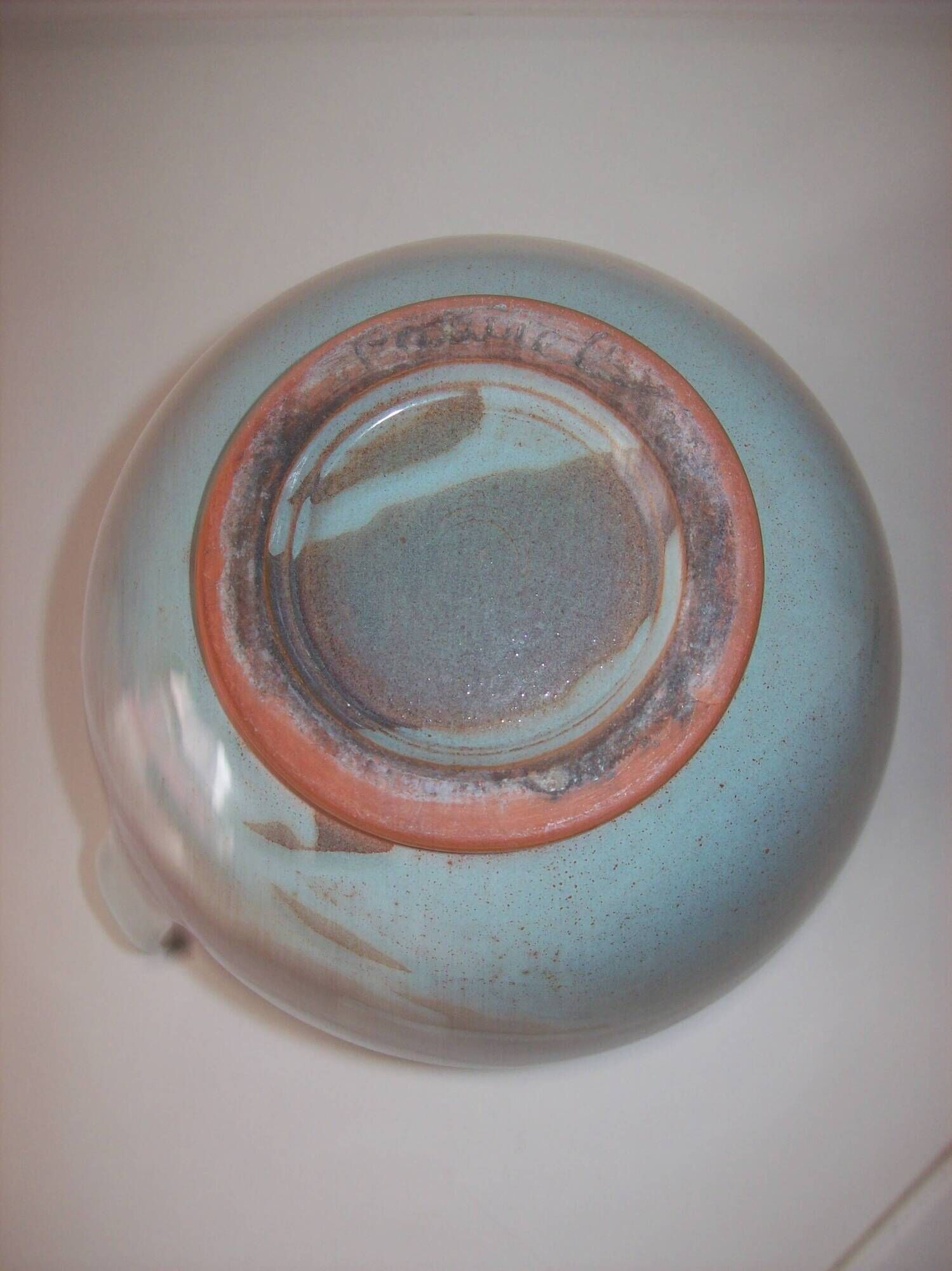 Ceramic jug signed Paturel