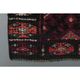 1970s Vintage Turkish Handmade Wool & Cotton Pink Runner Rug 84x392