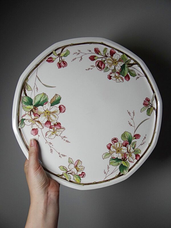 Plat à tarte Villeroy & Boch Portobello, années 80-2000