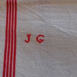 Set of 12 old tea towels