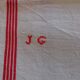 Set of 12 old tea towels
