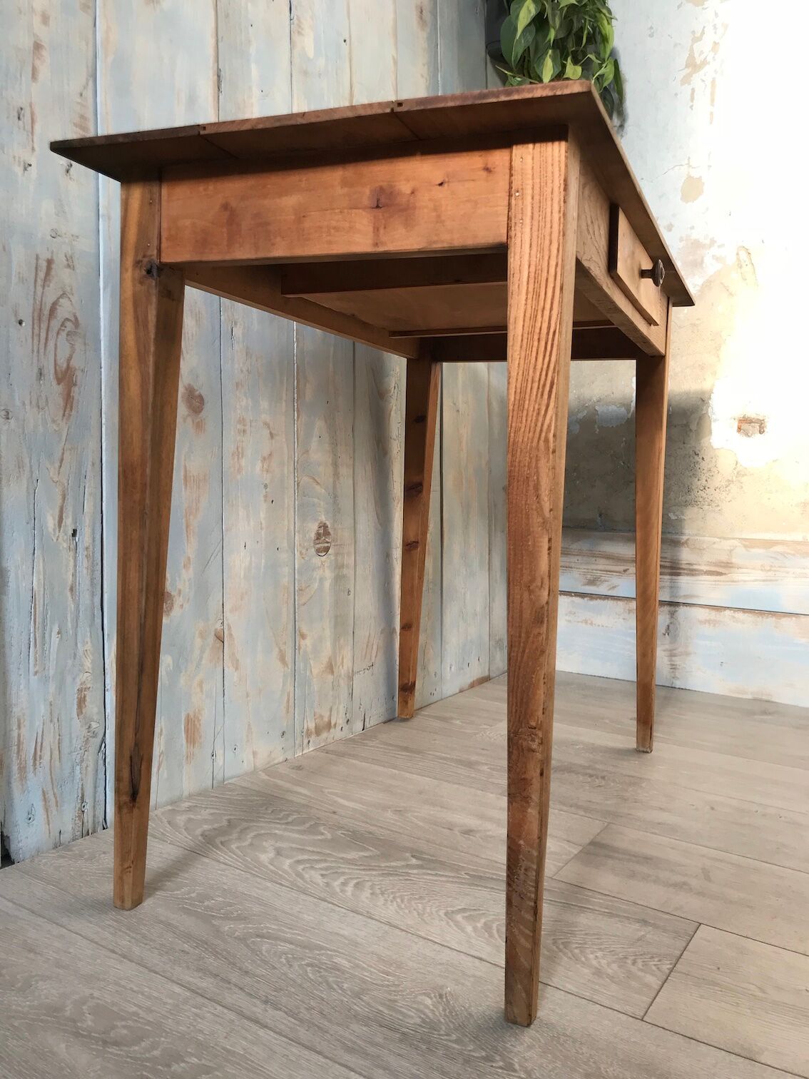 Table d'appoint esprit table de ferme
