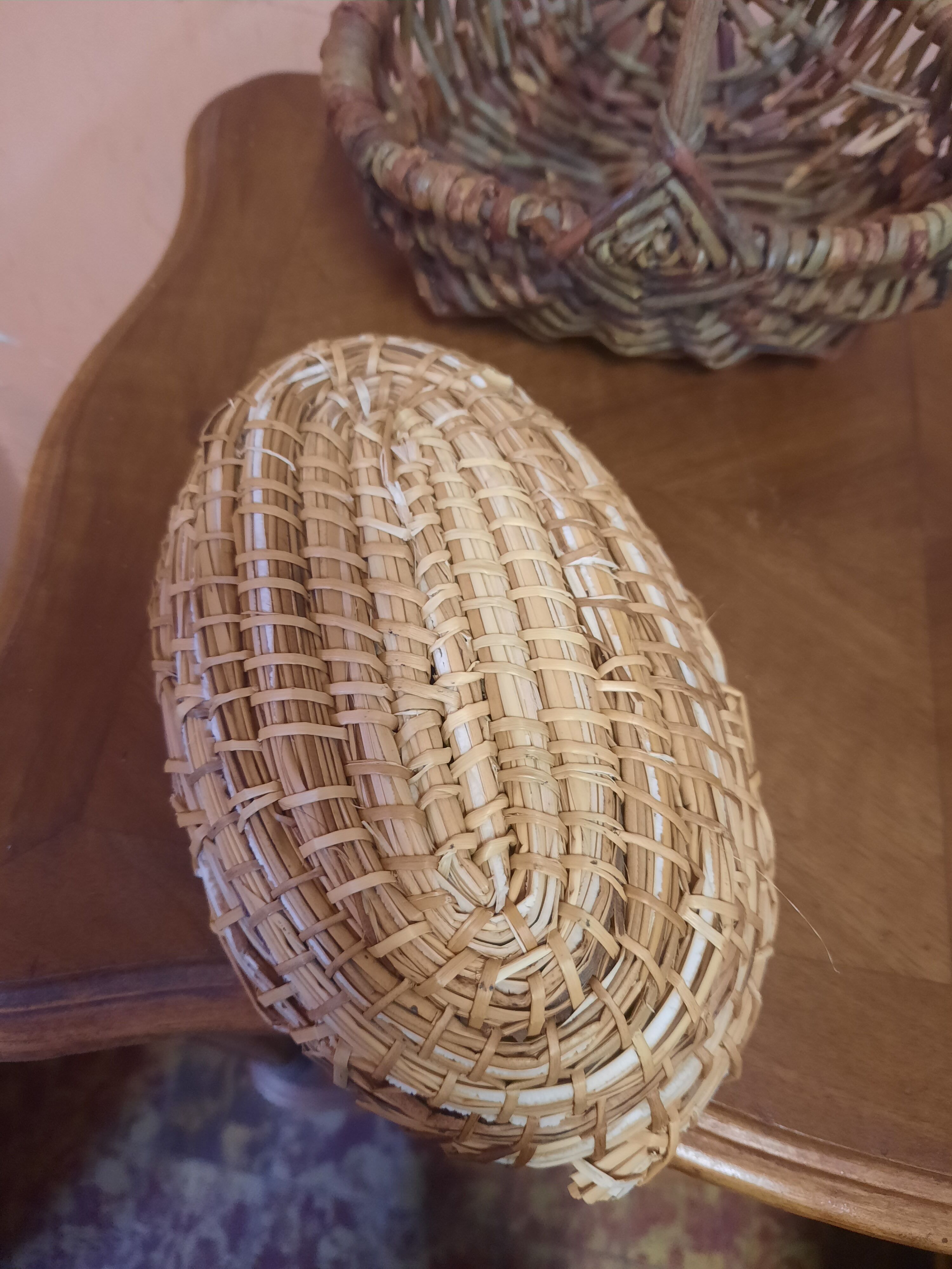 Trio of vintage baskets