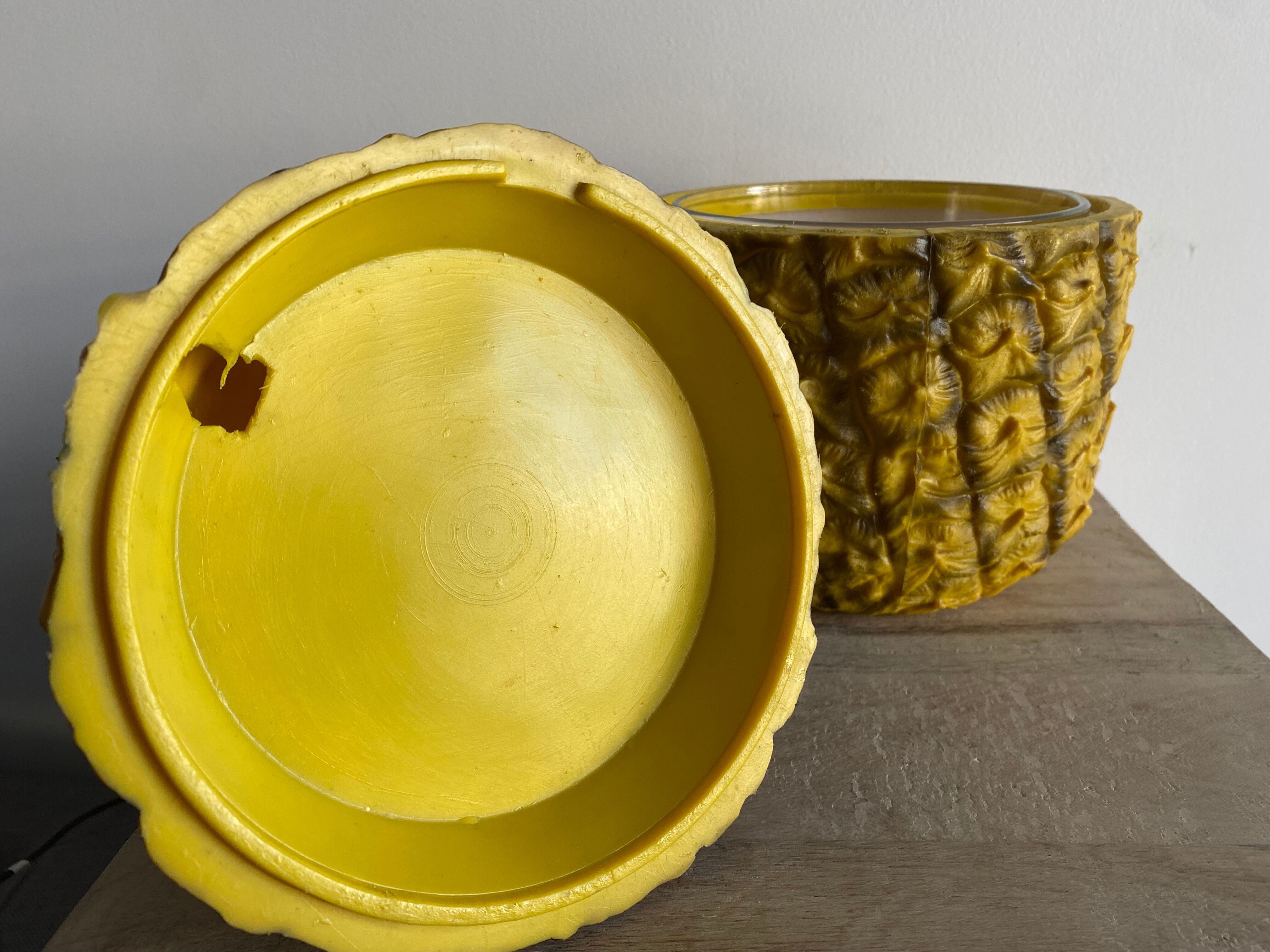 Vintage pineapple ice bucket