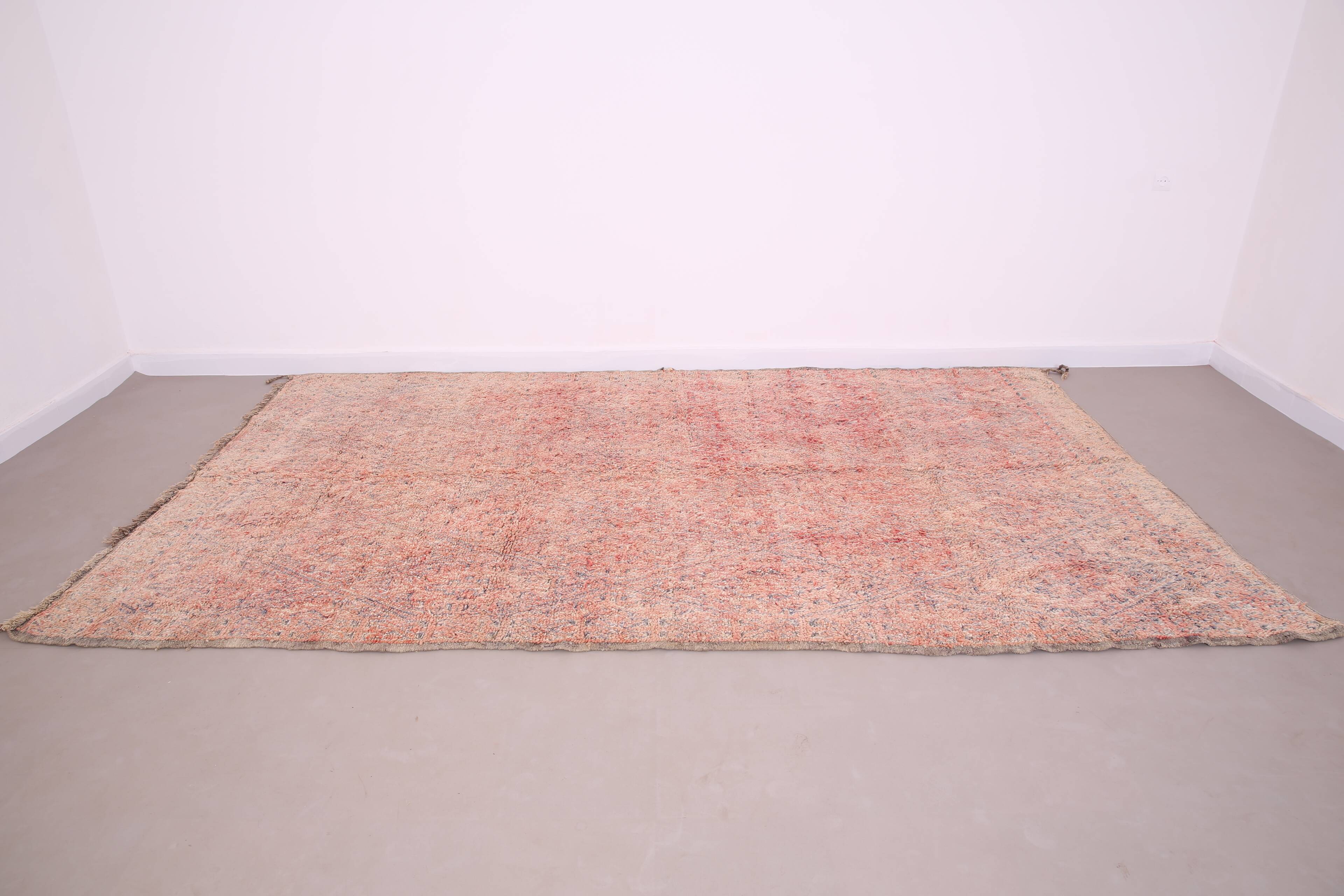 Pink Vintage Beni Mguild Rug 201 CM X 340 CM - tapis berber
