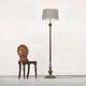 Standing antique English floor lamp