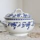Antique soup tureen - Rare Dresden porcelain