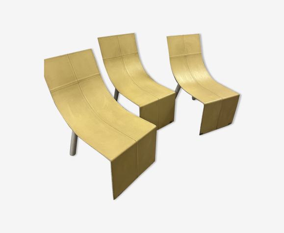 3 armchairs years 70
