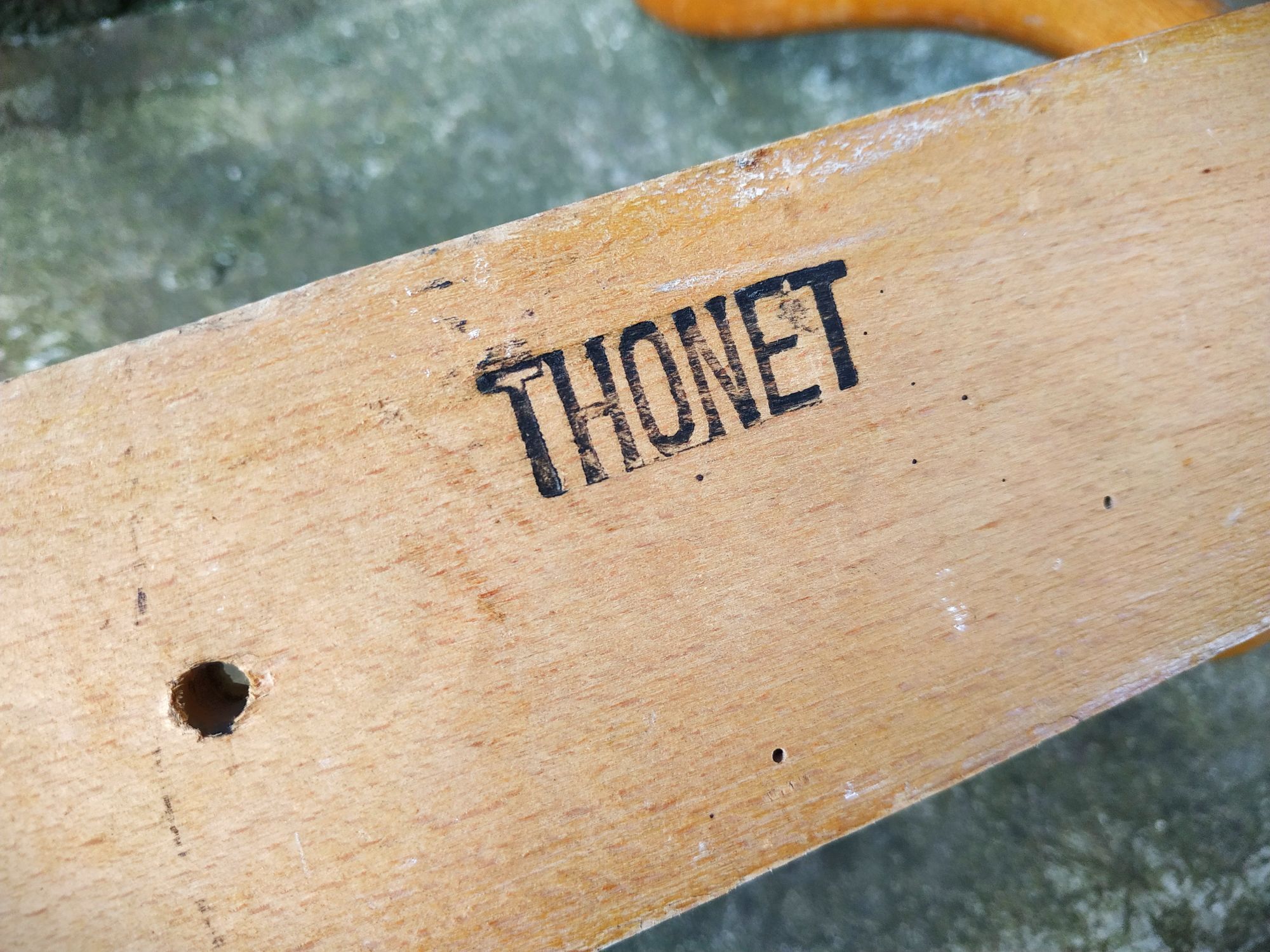 Thonet wall coat holder