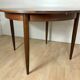 Table à manger ronde en palissandre 1960
