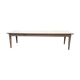 Farm table feet tapered rough wood