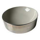 Paul Smith pour Stelton en acier inoxydable avec bol en émail gris, plume jamais utilisée