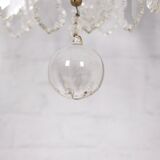Louis XV style cage chandelier with tassels