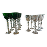 BUBBLE crystal glasses from SAINT-LOUIS