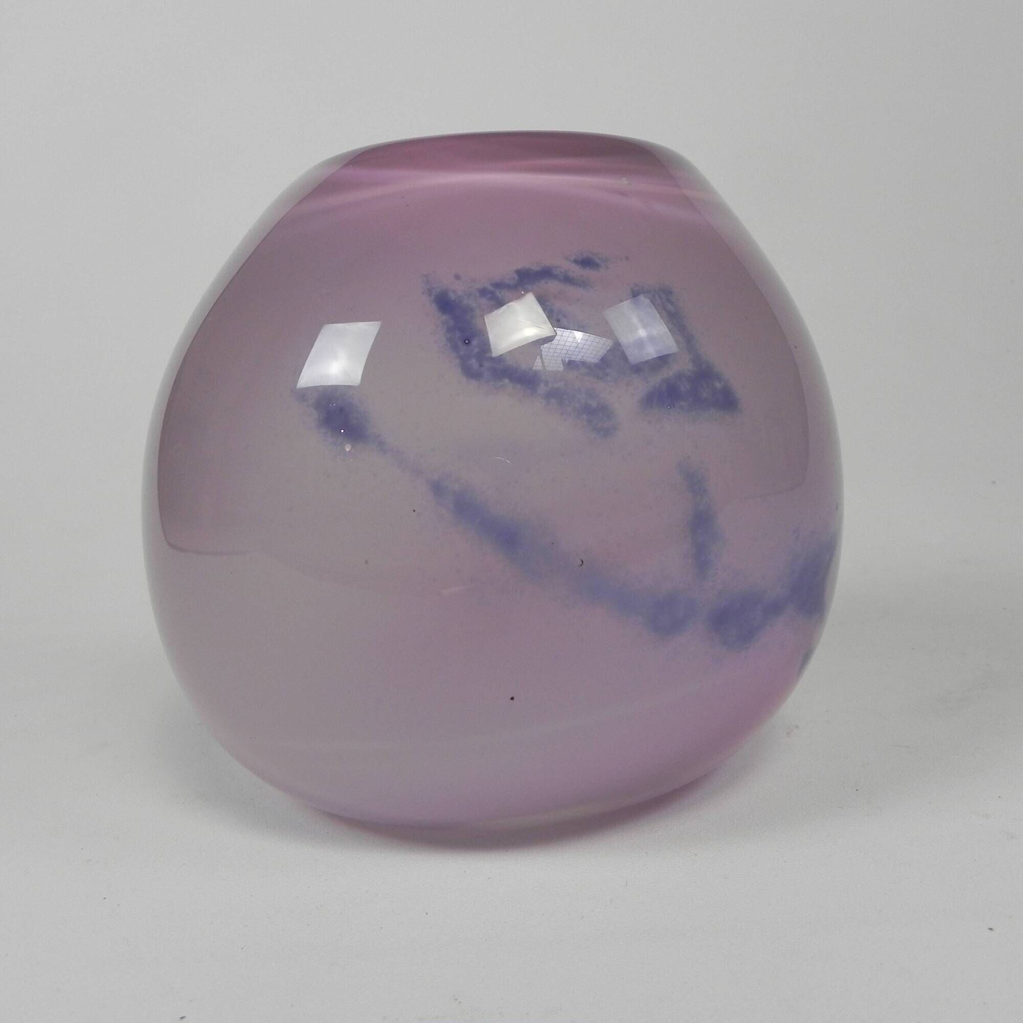 Thick-walled vintage vase, likely Severin Brorby, 1970s