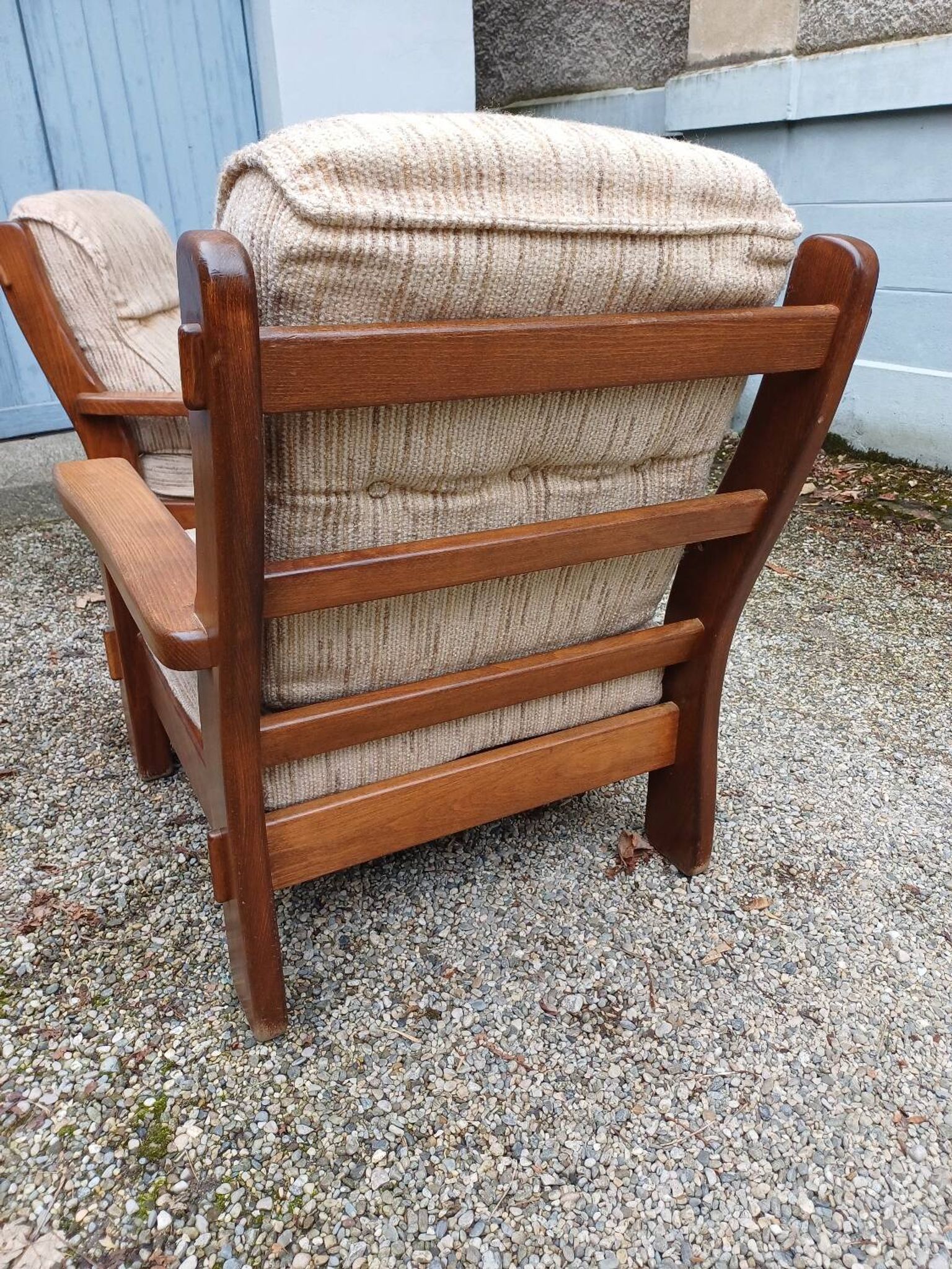 Paire de fauteuils vintage