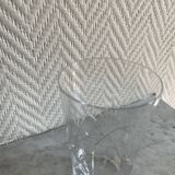 Set of three Saint Louis style orangeade glasses
