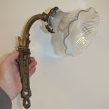 Grande applique ancienne en bronze