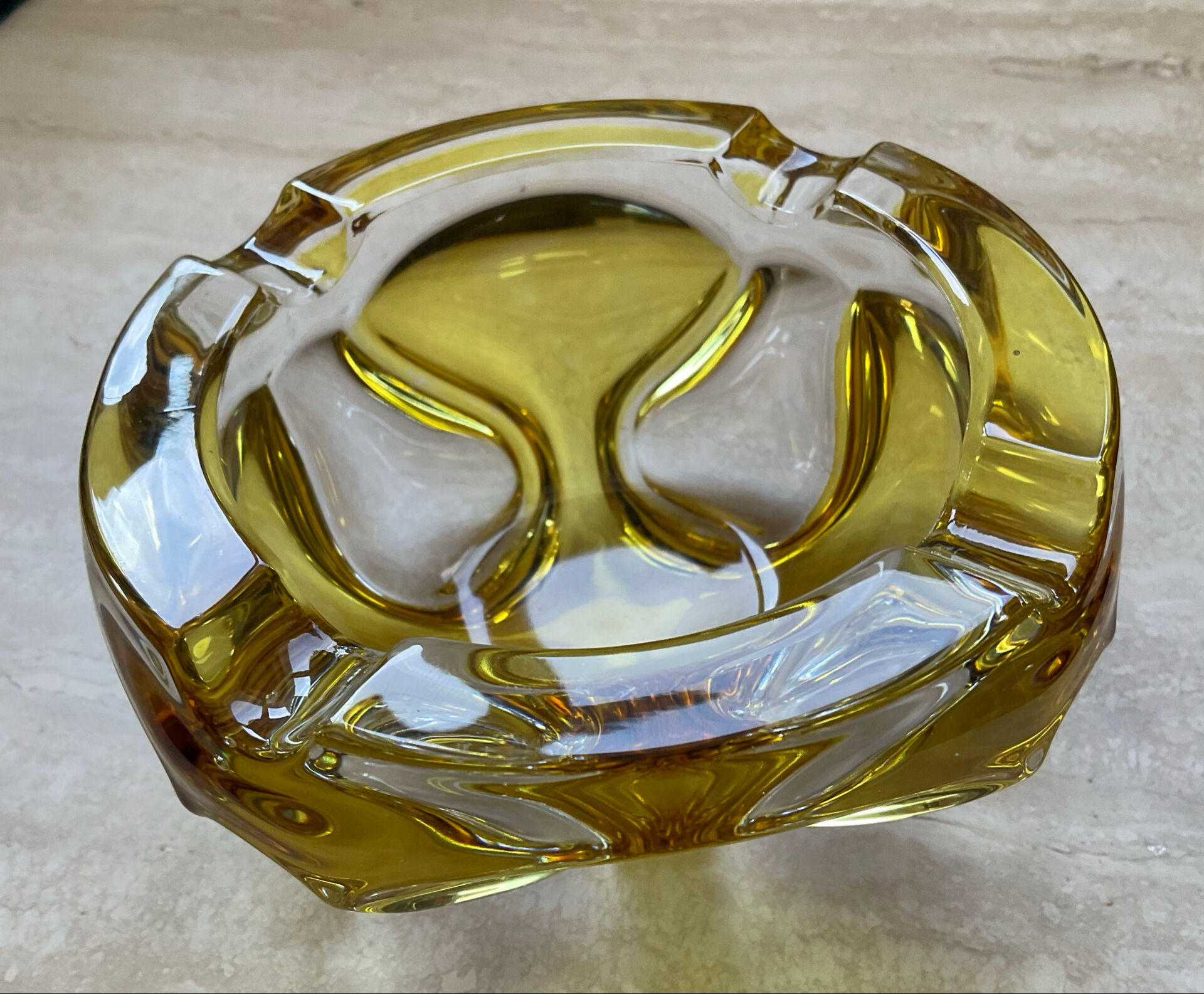 Vide poche vintage en verre de Murano années 70