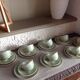 Peppermint coffee and dessert service / Villeroy - Boch / vintage 50-60
