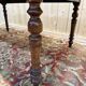 Louis Philippe mahogany farm table with flaps