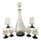 Carafe Vallerysthal and its 6 glasses