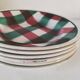 Set of 6 deep plates Faïencerie Nouvelle Givors 1950s