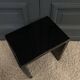 Piano lacquer stool end table 1950