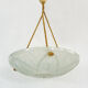 Hnaging calysque Art Deco 1 Degué style glass fire
