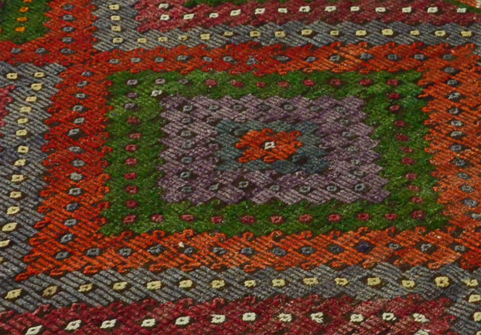 Anatolian handmade kilim rug 295 cm x 170 cm