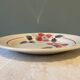 Lot de 12 assiettes semi creuses Sarreguemines, modèle « Clématites »