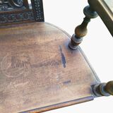 Throne chair in high period style