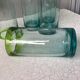 Aztecas Mexico blown glass glasses