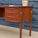 Bureau danois en teck double faces