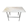 Table ou console rectangulaire en fer forgé