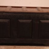 Coffre en chêne du 17° siècle anglais