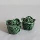 Salt and pepper shaker cabbage slurry