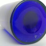 Blue glass bottle