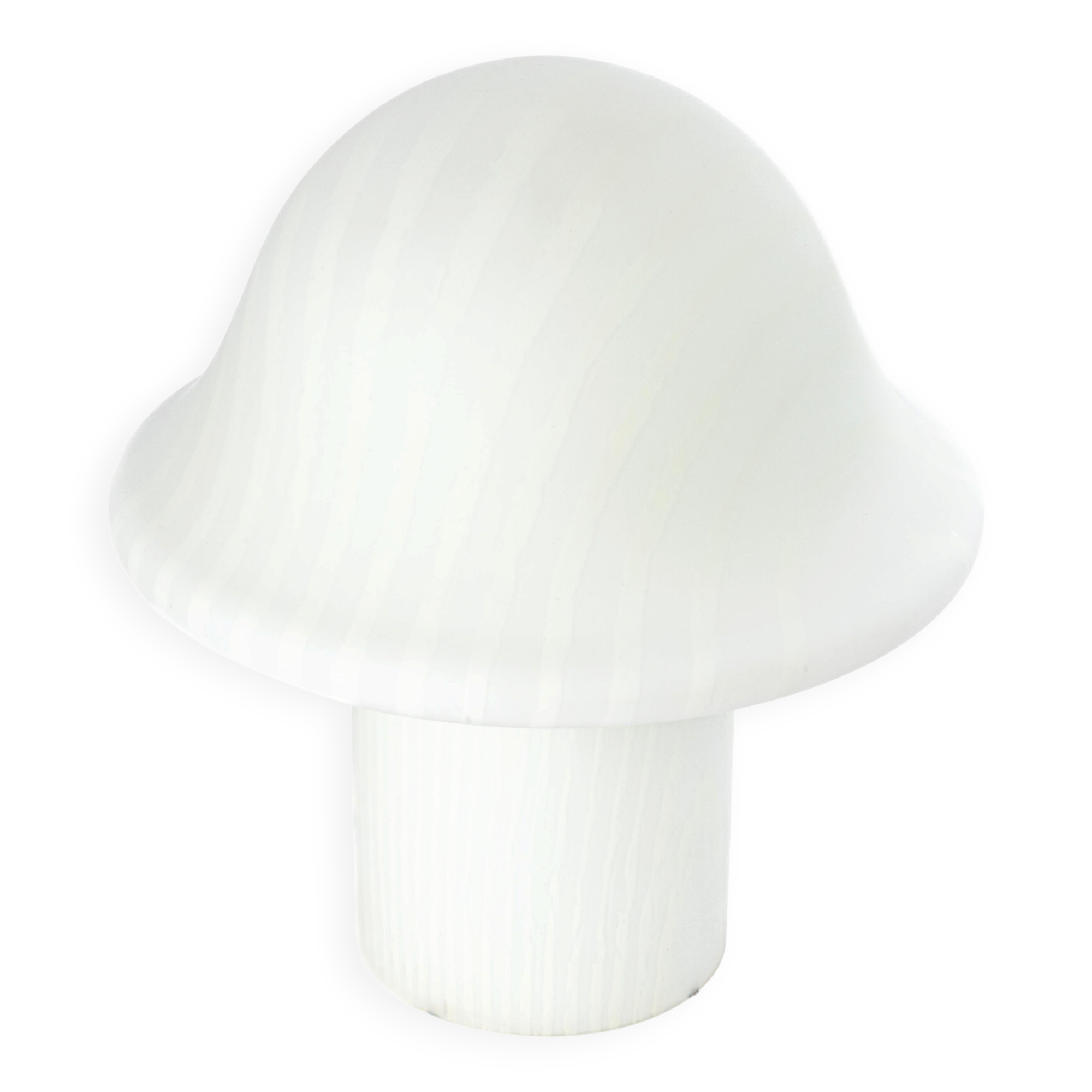 Large glass table lamp by Peil & Putzler, Germany, 1970s.