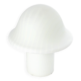 Large glass table lamp by Peil & Putzler, Germany, 1970s.