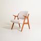 Scandinavian oak armchair, 1960s