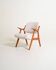 Scandinavian oak armchair, 1960s