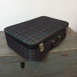 Vintage case - scottish fabric