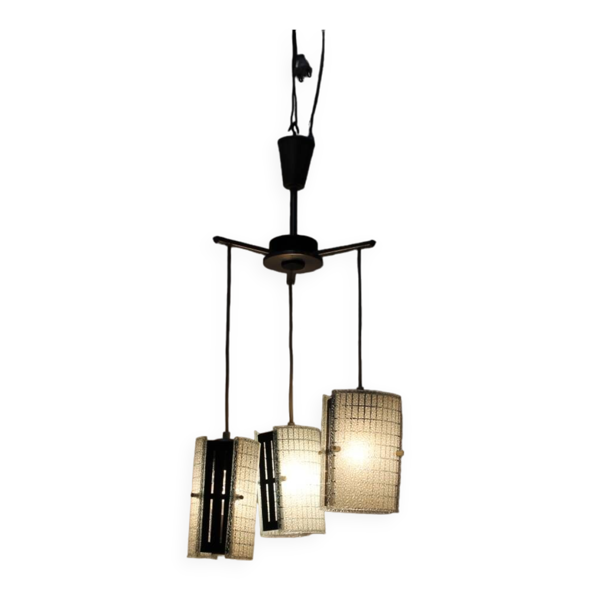 Unique Midcentury Chandelier 1970's, Germany