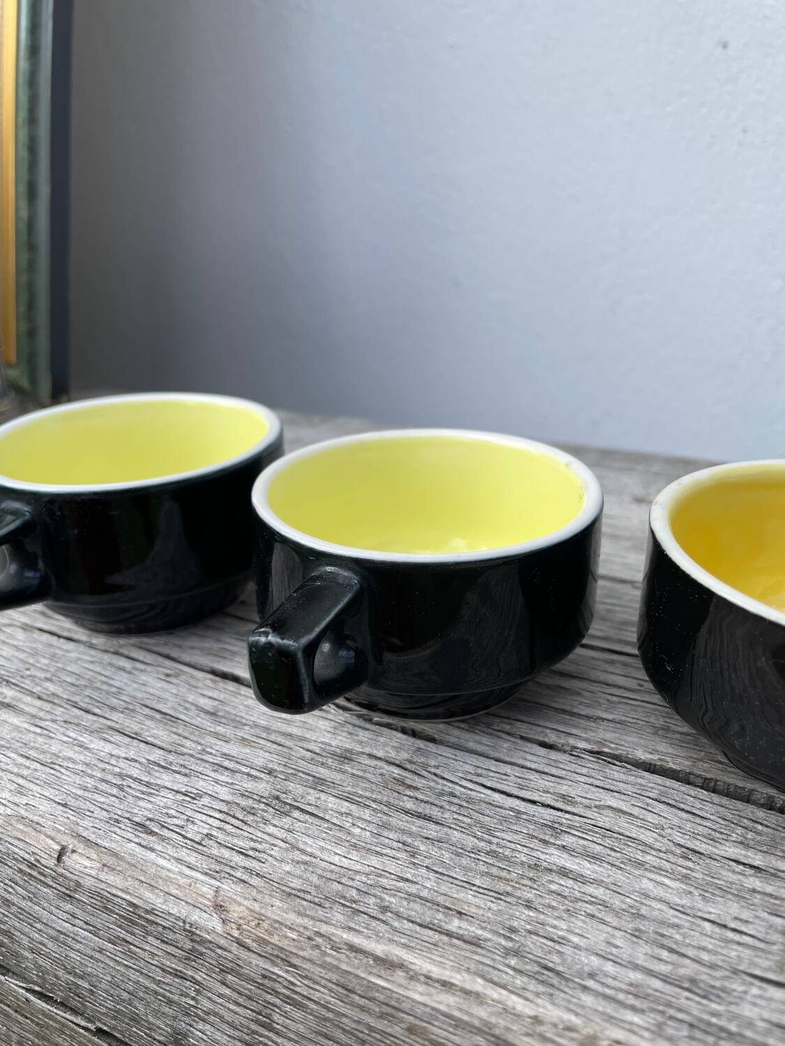 Biarritz ceramic bistro coffee cups