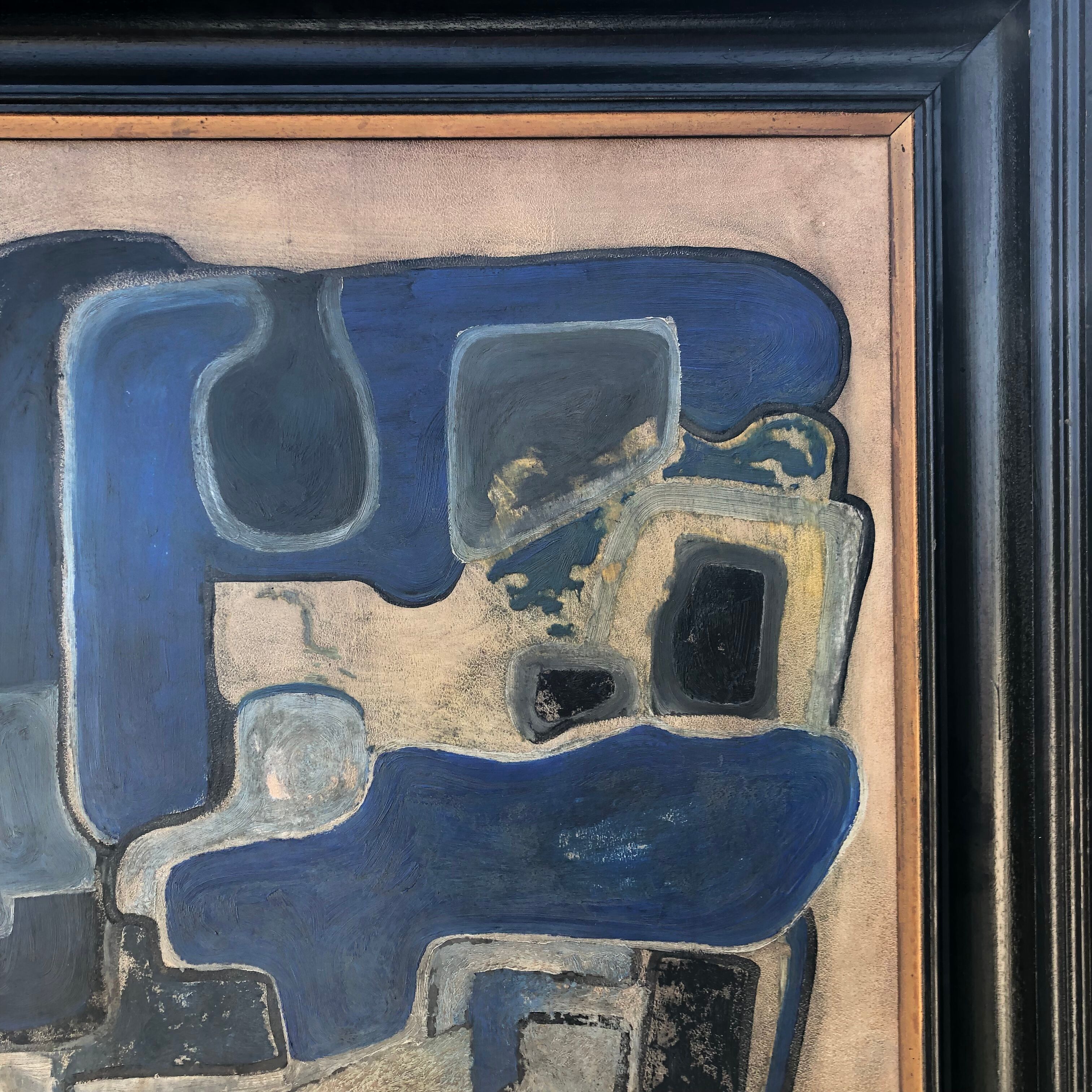 Abstract oil painting