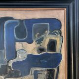 Abstract oil painting