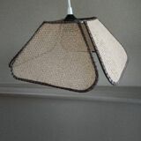 Vintage rattan blade suspension
